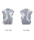 Wave Pattern Knit Vest